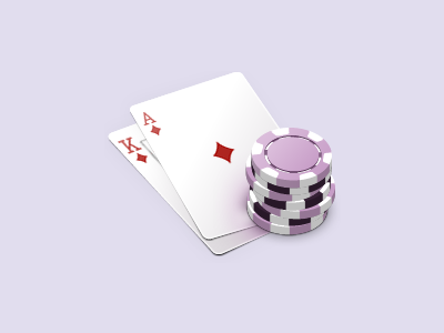 Blackjack ace blackjack cards chips king
