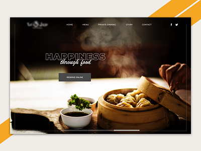 Restaurant homepage