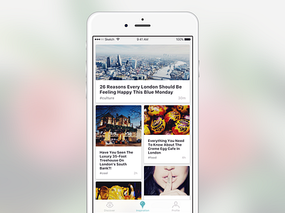 News feed concept vol. 2 app feed mobile news post ui ux