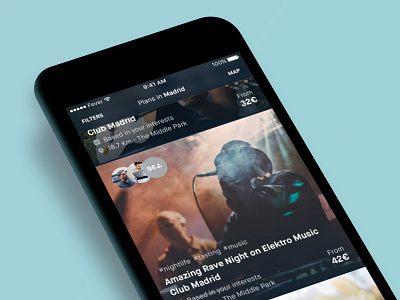 Discover events app