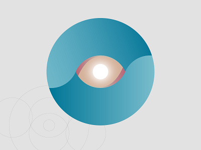 Eye Logo / Icon app app icon branding design eye flat icon illustrator logo logo design logodesign minimal simple