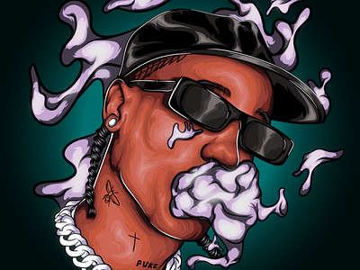 Travis Scott Cartoon Head