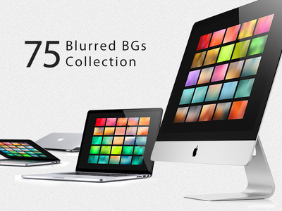 75 Blurred Backgrounds Collection