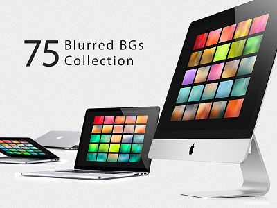 75 Blurred Backgrounds Collection