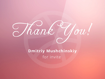 Thank You For Invite