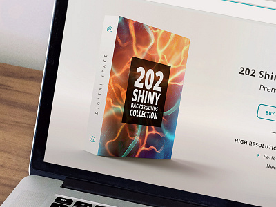 Box Design for 202 Shiny Backgrounds Collection backgrounds box branding design illustration interface photoshop print psd ui web web design