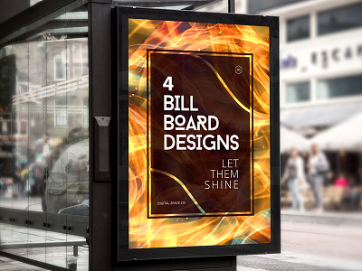 Billboard Usage Example for 202 Shiny Backgrounds Collection