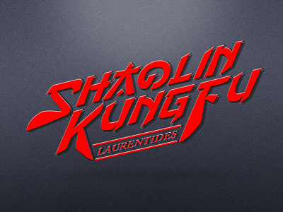 Shaolin Kung Fu Laurentides's Logo kung fu logo type