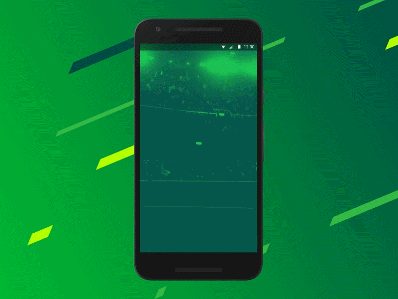 Loading... android football loading onboarding pre load soccer ui