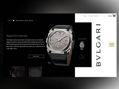 Bvlgari designs, themes, templates and downloadable graphic elements on  Dribbble