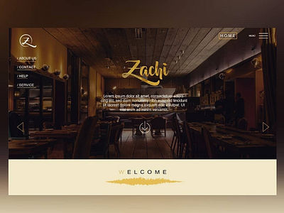 Zachi Restaurant cocina design diseño food forniture freelance muebles restaurant restaurants uiux web webpage