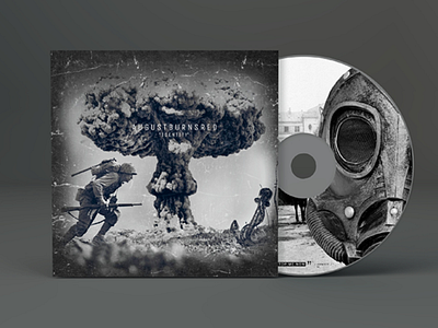 August Burns red single august burns red black and white cd cd cover cover design gas mask single war ww2 álbum