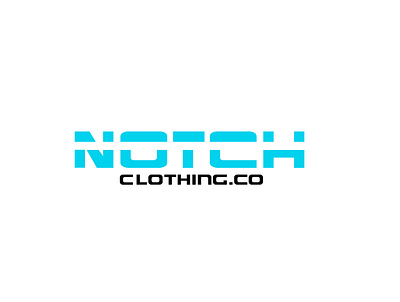 Logo Design For Notch Clothing artist brand identity branding clothing brand clothing design design flatdesign icon logo logos simple typography vector