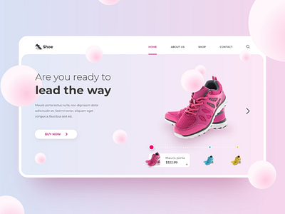 Lead the way landingpage webdesign uiux