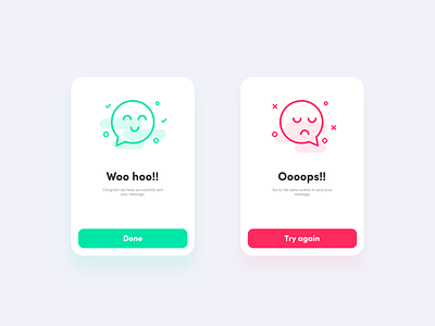 Daily UI Design Challenge | Day 11 | Flash Messages