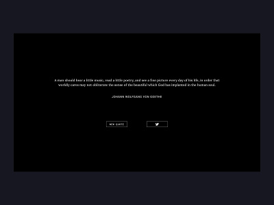 Quote Generator css html javascript