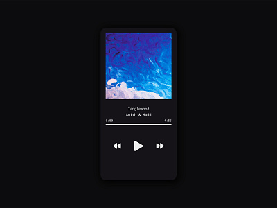 Music Player css html javascript