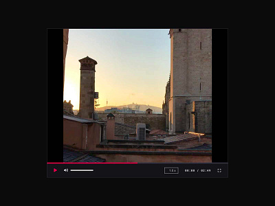 Video Player css html javascript