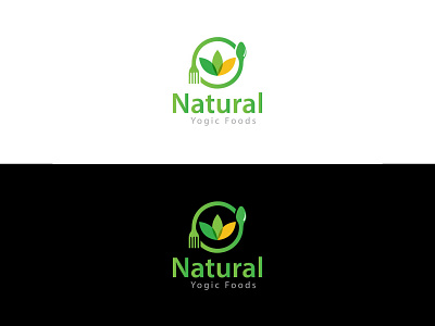 Yoga Food Logo Concept medical aesthetic clinic