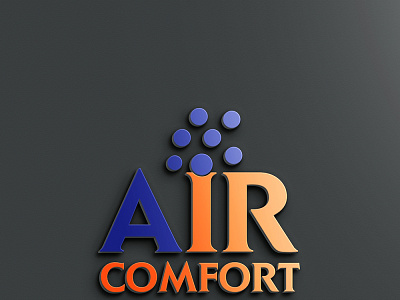 Air conditioner company logo design