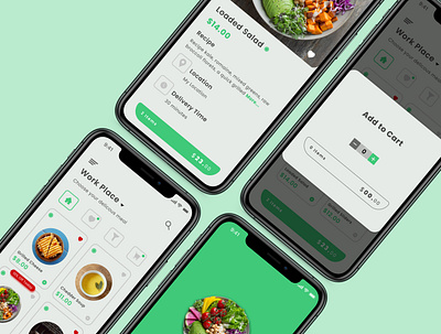 Food App app design figma interface minimal mobile app mobile apps mobile ui mobileapp mobileappdesign ui ux uxui