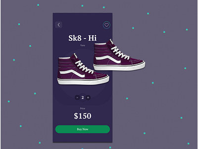 Shoe Buying App Concept app design figma interface minimal mobile app mobile design purple ui ux uxui