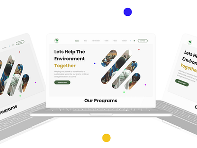 Non Profit Homepage design figma homepage homepagedesign minimal ui ux web webdesign