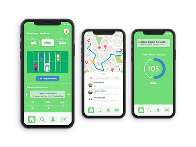 View Parking App adobexd app branding design innovative mobile app design mockup product design ui ux