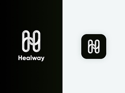 Healway 2020 app app design creative design creativity design dribbble hello dribble logo logo design logodesign logotype mobile design product design rider riding typography ui ux way