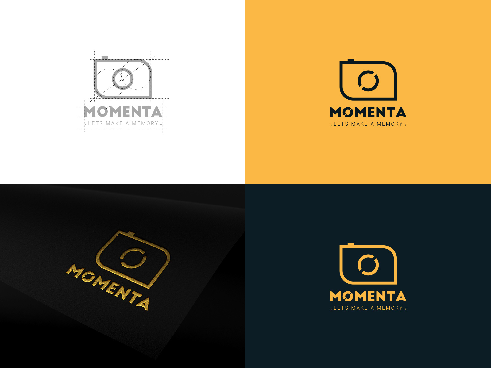 Photography studio Name & Logo by Pop Daniel M on Dribbble