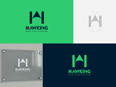 Hawking_logo 2020 artist blackfriday creative design creativity creator creators design design art dribbble drone drone logo hello dribble inventor logo logodesign logotype technology trend