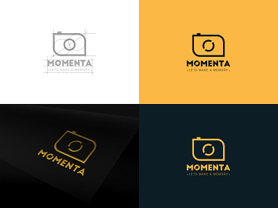 Photography studio logo and name 2020 app brand design brand identity branding branding concept camera camera logo design dribbble hello dribble illustration logo photography product design studio ui ux weddings