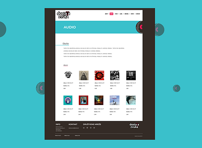 Simple music production house website design ui ux web