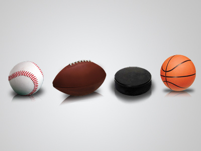 Sports Shot baseball basketball dribbble football graphics hockey icons sports