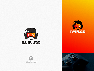 Game Iwin.GG game graphic design logo vector