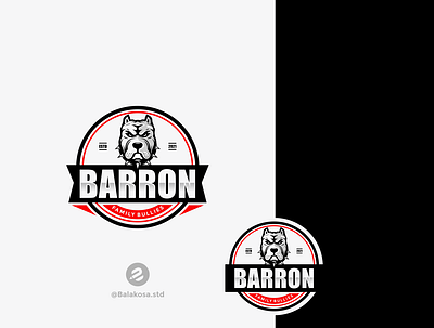 Barron Family bullies animals characterdesign illustration lo logo logodesign vector