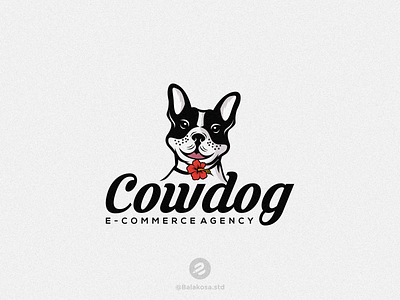 Dog logo design concept