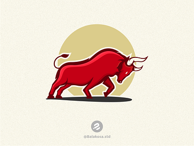 Ox horned logo design branding graphic design logo