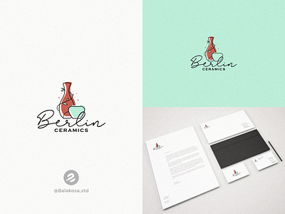 Ceramics logo design creative