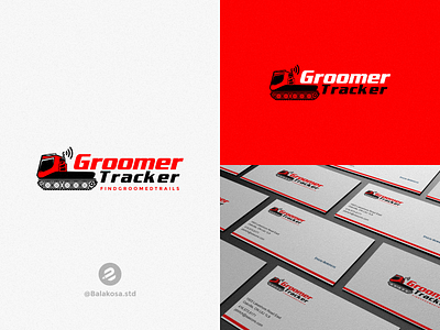 Snow groomers logo technology