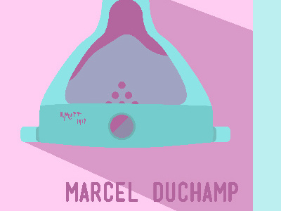 Four Flat Favorites Series: Artist design duchamp flat marcel