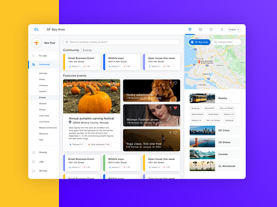 Craigslist Redesign design design thinking digital art ui ux research