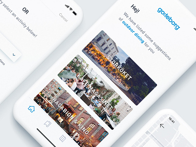 Activity app for tourists adobe xd animation app concept design flat mobile prototype travel ui ux