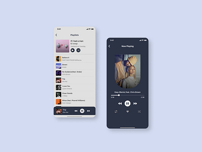 Music Player UI Design