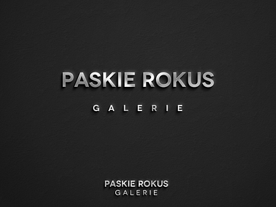 paskie rokus gaerie logo