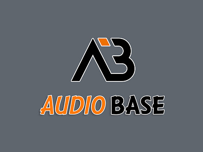 Audio Base AB Nr2 audio base designn designs logo logodesign logotype