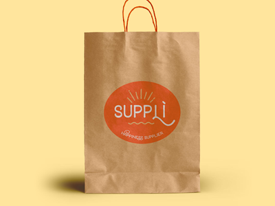 Supplì, Logo proposal brand identity italian food logo street food