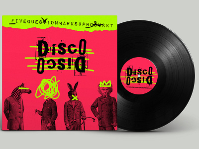 Cover Disco-Disco art direction branding cover cover art graphic design music vinyl