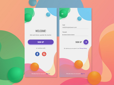 Sign Up - #DailyUI