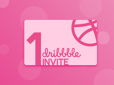 1x Dribbble Invite